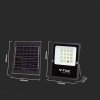 Naświetlacz LED solarny V-TAC 12W pilot auto timer IP65 VT-55100 6400K 1200lm